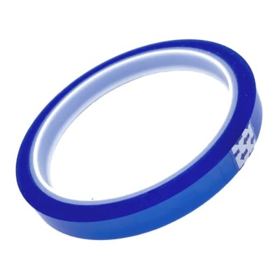 Fita Azul Termica Adesiva Para Sublimação 10mm x 33m Fita Azul Termica Adesiva Para Sublimação 10mm x 33m