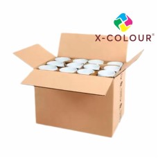 Caixa com 36 Canecas Porcelana Branca 325ml ( X-Colour ) - Sublimação AAA
