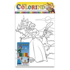 Colorindo Pequeno com Giz de cera (Acima de 5 unidades no PIX R$ 2,25 cada)