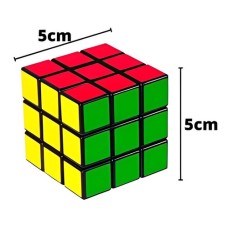 Cubo Magico - 5,5cm - (Acima de 5 unidades no PIX R$ 2,69 cada)