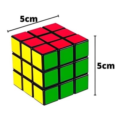 Cubo Magico - 5,5cm - (Acima de 5 unidades no PIX R$ 2,69 cada)