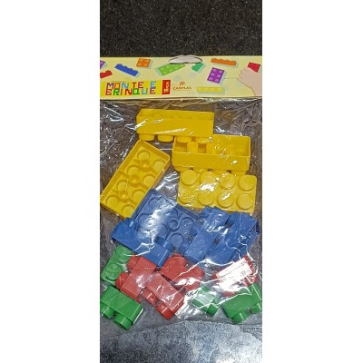 Monte e Brink - 16 Peças (Tipo Lego) (Acima de 5 unidades no PIX R$ 4,95 cada)