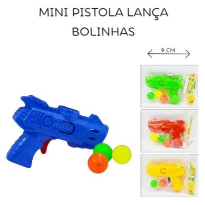 Pistola Lança Bolinha - Mini