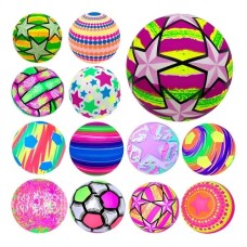 Bola Vinil Cheio - Com 6 bolas Colorida Sortido - Moda Praia - MX Bola Vinil Cheio - Com 6 bolas Colorida Sortido - Moda Praia - MX