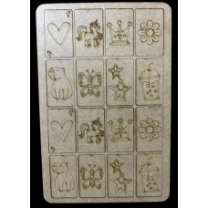 Jogo da Memoria MDF - 3x5 - (5 ou + no PIX R$ 2,34 cada)