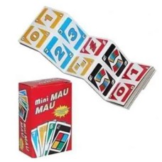 Jogo Mini Mau Mau - Pacote c/12  (nesta embalagem sai no PIX R$ 1,13 cada)