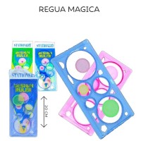 Régua Mágica Espirógrafo Mandala - unidade