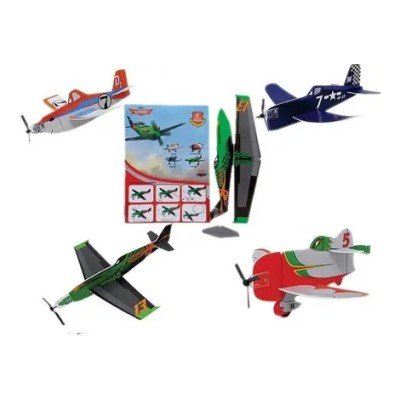 Avião De Brinquedo Aeromodelismo Planador Isopor Voa - unidade