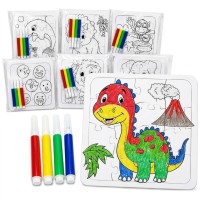 Quebra Cabeça Para Pintar - Amatoys - 14x14 - unidade sortido
