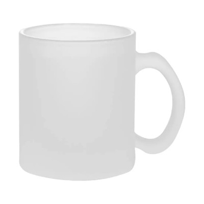 Caneca de Vidro - Jateada para sublimação - 325ml