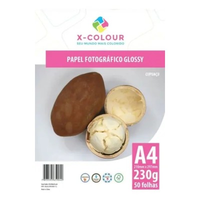 Papel Glossy A4 - 230gr (cod 29) - Pacote 50 folhas