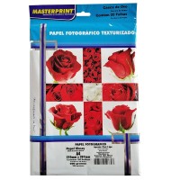 Papel Fotográfico Textura Casca de OVO Masterprint A4 200g C/ 20 Folhas