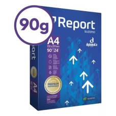 Resma Papel A4 - 90g - C/500 folhas Branca -  Report