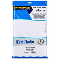 Papel offset A3 - 180gr - Pacote 25 Folhas - 297mm x 420mm Papel offset A3 - 180gr - Pacote 25 Folhas - 297mm x 420mm